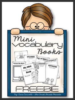 Vocabulary Mini Book - Cara Carroll